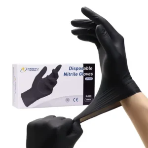 Gant jetable en nitrile sans poudre