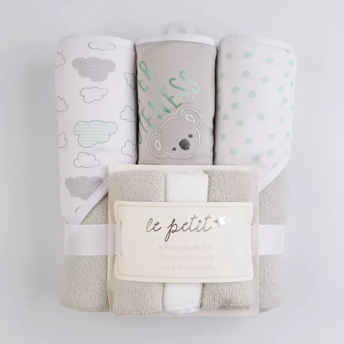 Lot de 3 sortie de bain – Image 3