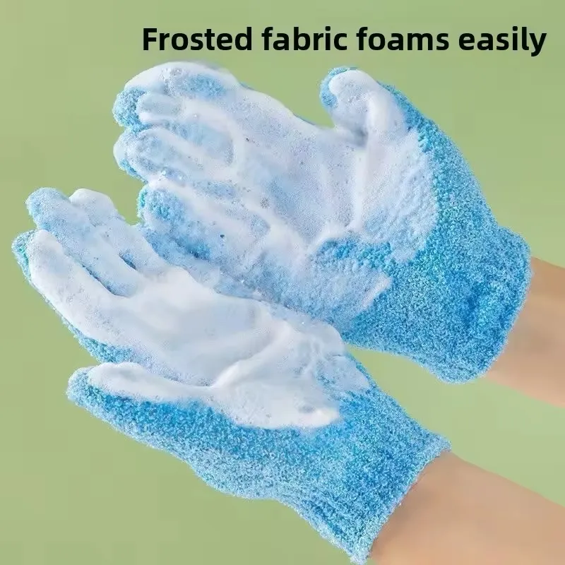 Gants exfoliants pour le bain et la douche – Image 2